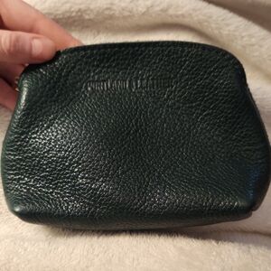 Green Zippered Pouch